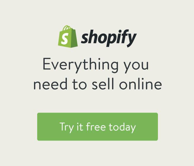 Shopify store